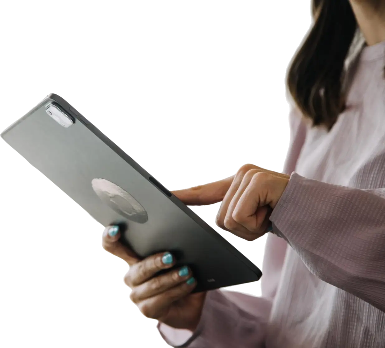 Lesen eines erfolgreichen Online-Magazins