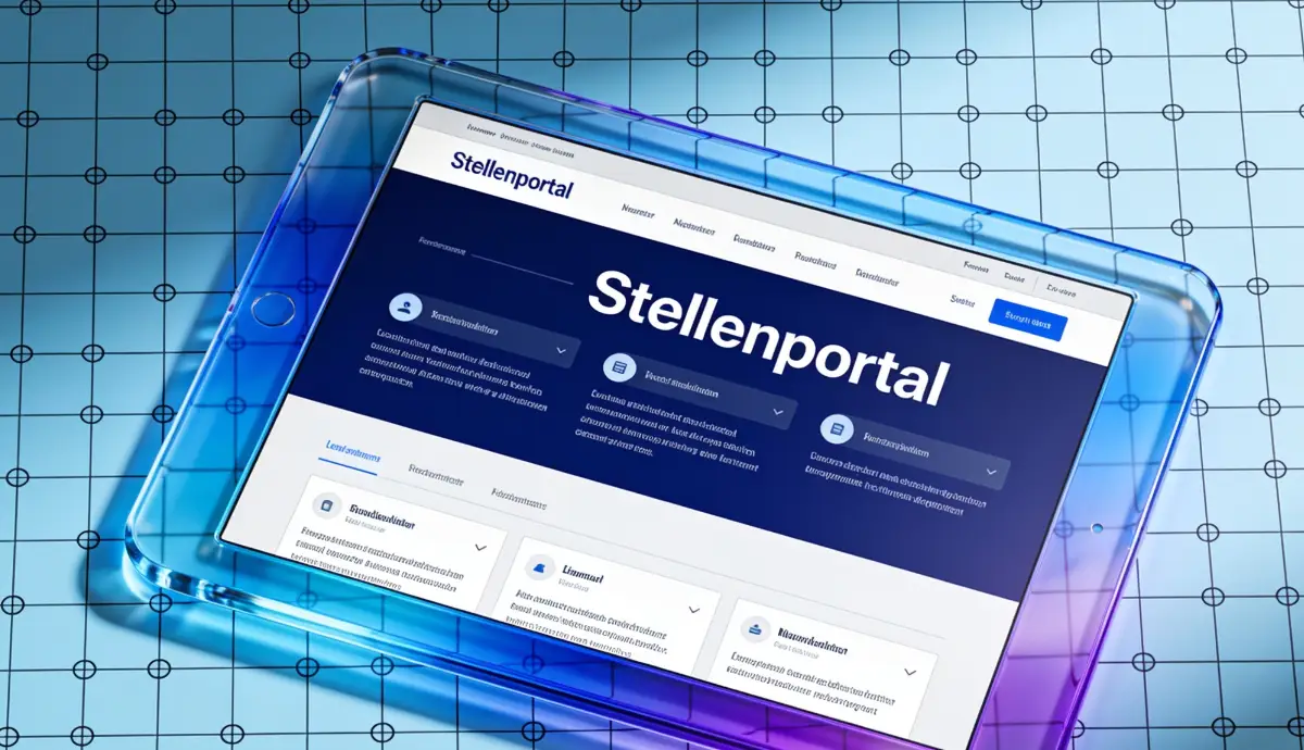 Jobportal Stellenansicht Abstrakt