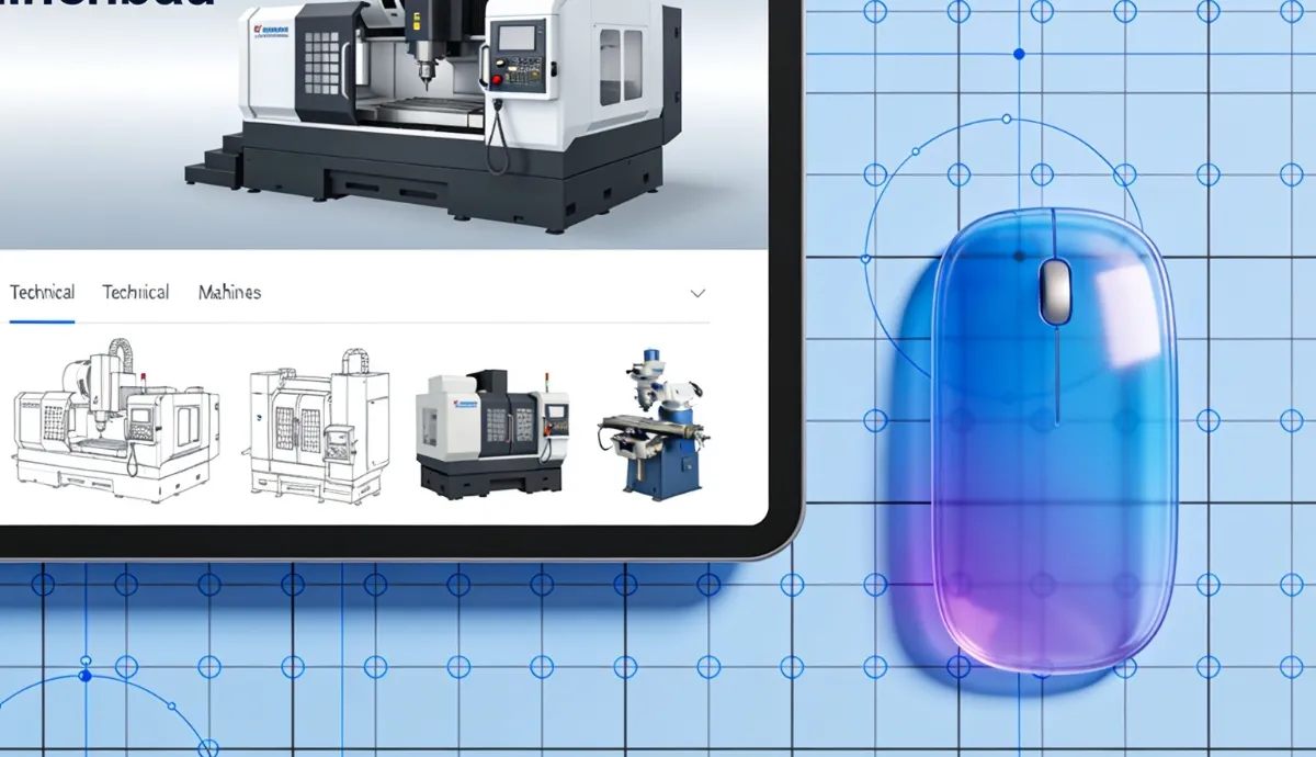 WordPress Support Maschinenbau Abstrakt